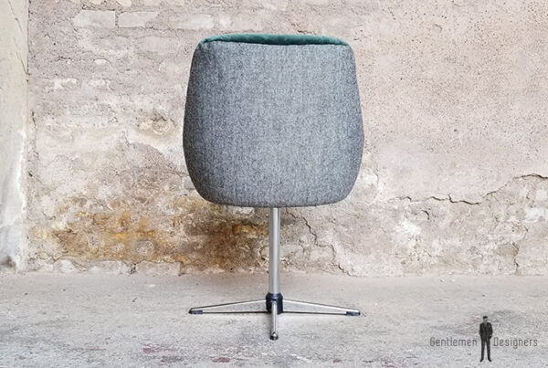 Fauteuil_tissus_vert_gris_texture_volume_pieds_metal_sur_mesure_vintage_unique_original_gentlemen_designers_strasbourg_paris_alsace_handschuheim_bas-rhin_france-(2)