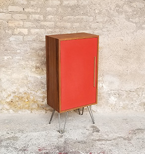 meuble_teck_rangement_pieds_industriel_metal_orange_sur_mesure_vintage_unique_original_gentlemen_designers_strasbourg_paris_alsace_handschuheim_bas-rhin_france-vignette