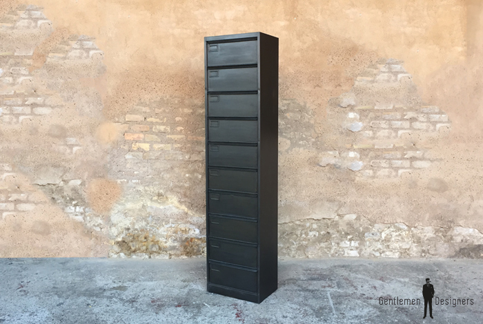 Colonne De Rangement Metal Clapets Industriel Vin Mdm 006