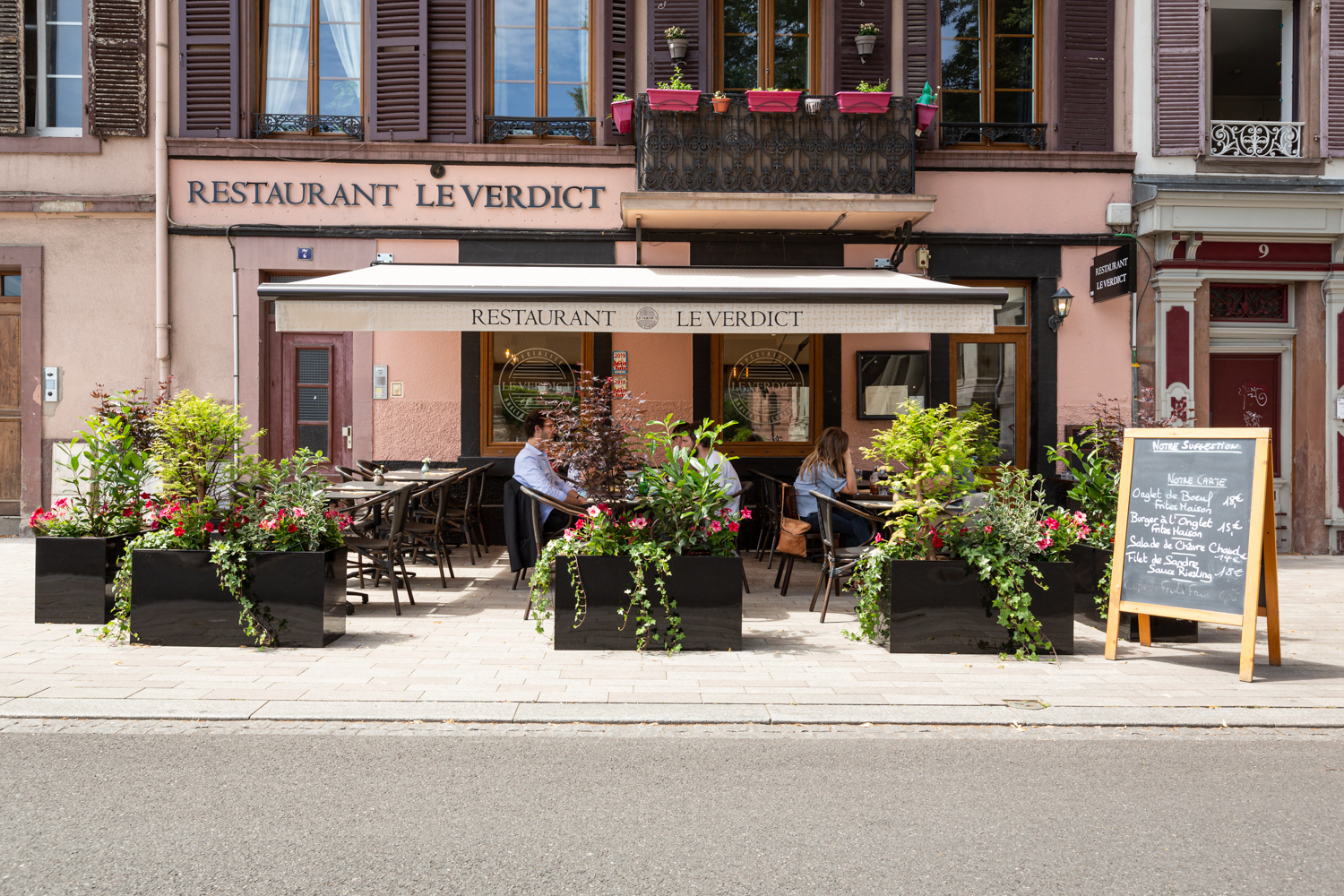 Restaurant Le Verdict | Strasbourg <BR> projet réalisé en 2020