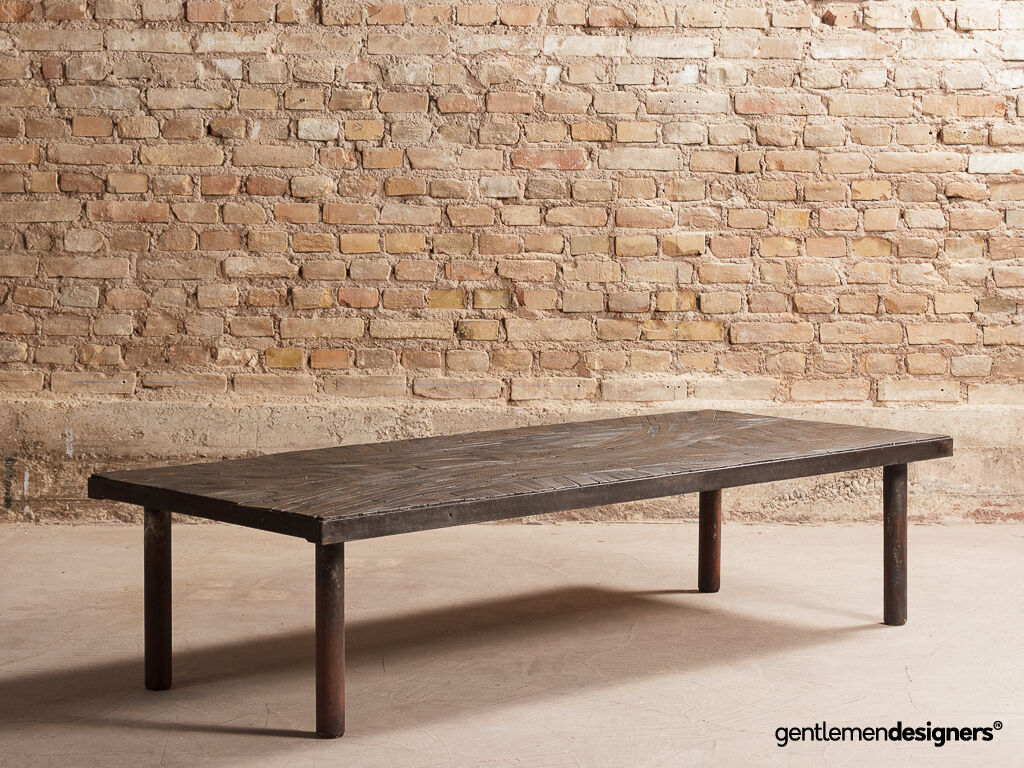 Mobilier industriel - Grande table d'atelier