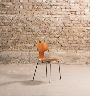 Chaise Hammer modèle 3103 par Arne Jacobsen pour Fritz Hansen, 1974