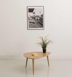 Table basse en chêne (90x60cm)