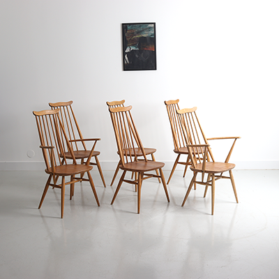 Chaises Ercol vintage
