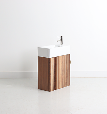 meuble lave main sur mesure