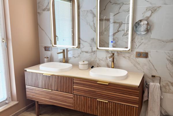 meuble vasque sur mesure