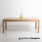 table à manger avec allonges sur mesure