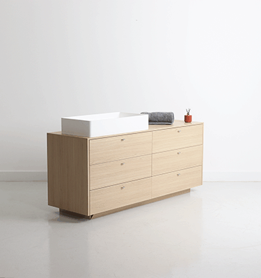 meuble de salle de bain sur mesure