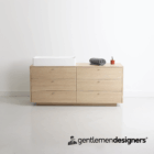 meuble de salle de bain sur mesure design en chêne