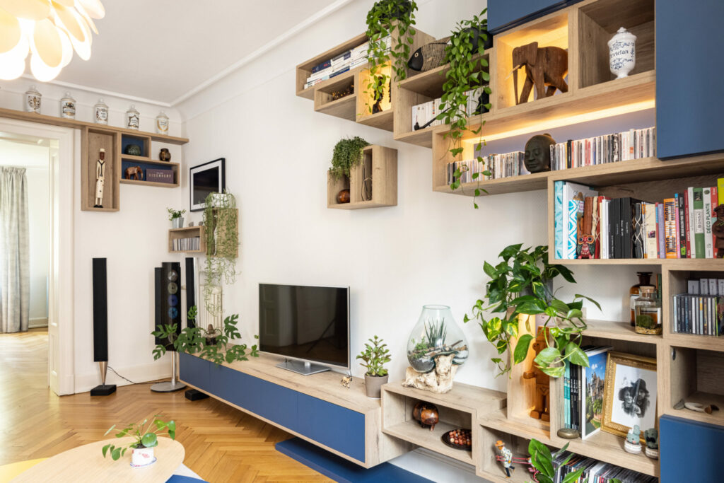 Meuble TV suspendu moderne
