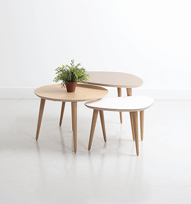 table basse design en bois
