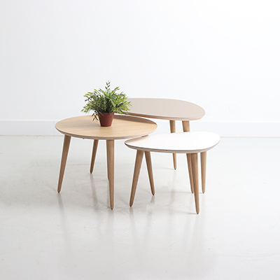 table basse design en bois