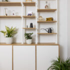 bibliothèque sur mesure design pour bureaux