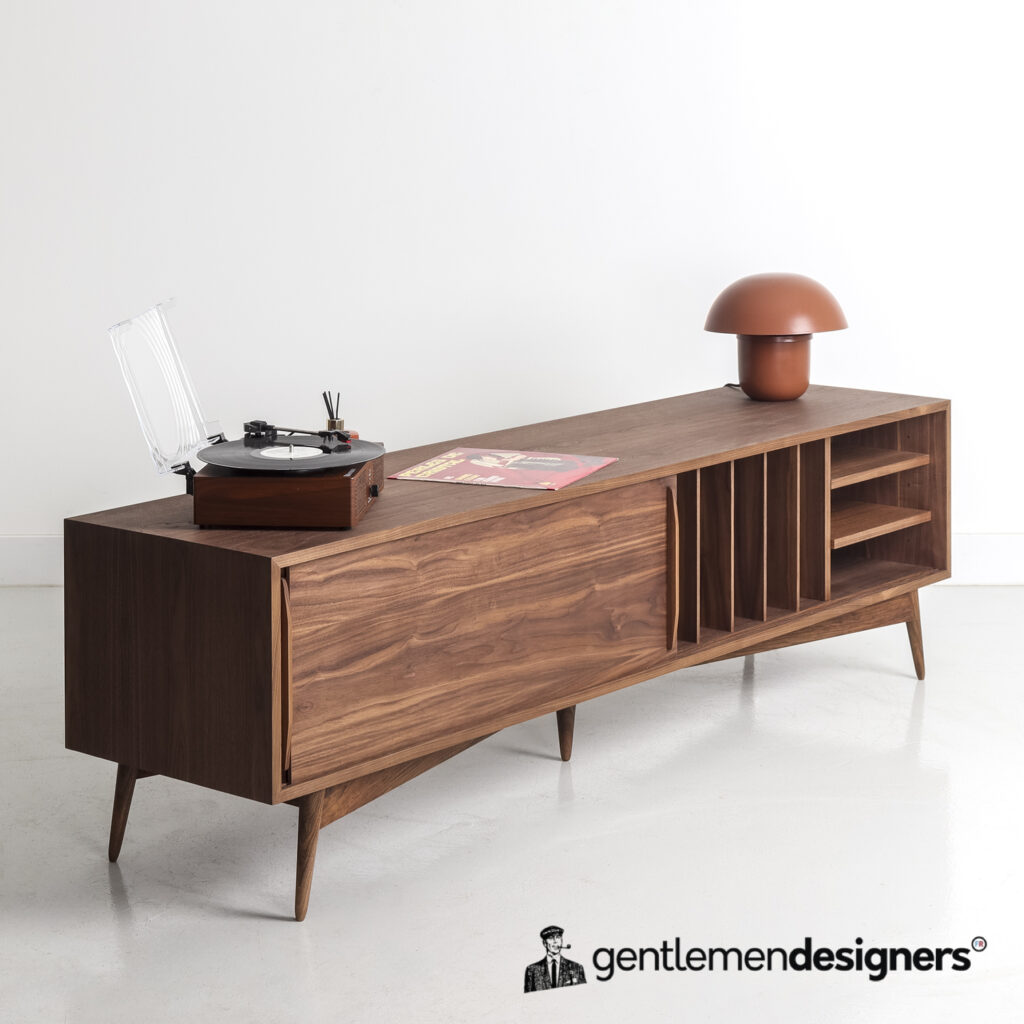 Meuble vinyle tv sur mesure